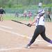 Pioneer's Anna Lipinski hits the ball during the seventh inning of the district finals against Dexter, June 1.
Courtney Sacco I AnnArbor.com 
